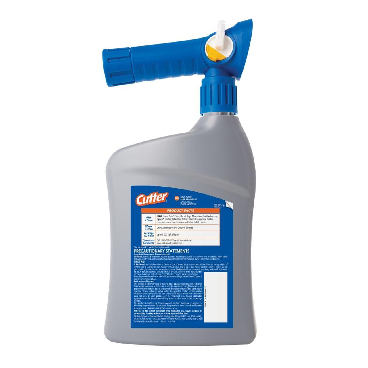 Cutter Backyard Bug Control Ready to Spray Concentrate 32 Ounces