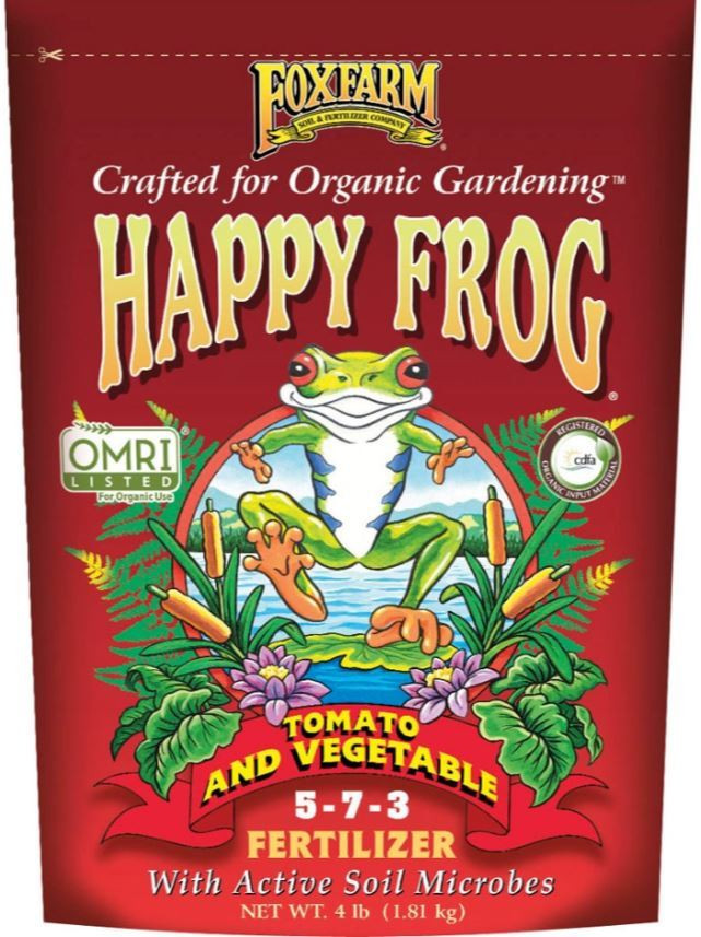 FoxFarm Happy Frog Tomato and Vegetable 5 - 7 - 3 Fertilizer 4