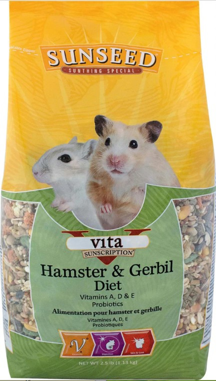 Nourriture pour hamster et gerbille