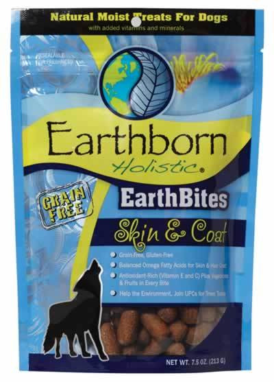 Earthborn Holistic EarthBites Skin Coat Grain Free Moist Dog