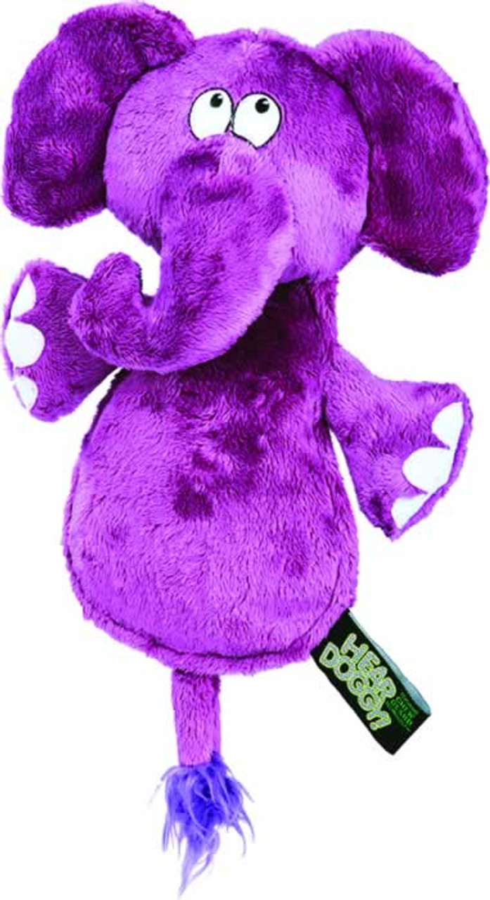 Aussie Naturals Tuff Mutts Elephant Chew Toy With Squeaker - The