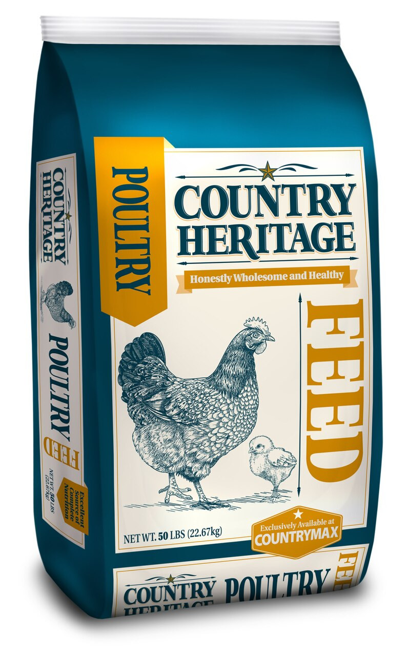 Country Heritage Chick Starter/Grower 18% Crumble 50 Pounds