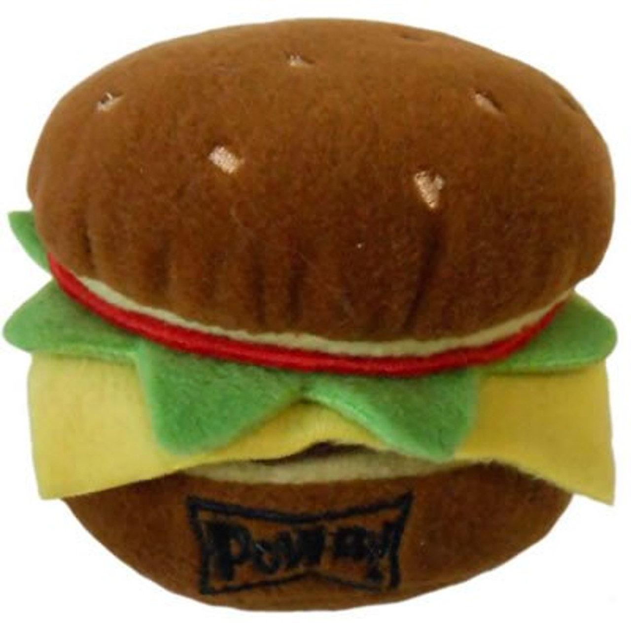 plush hamburger