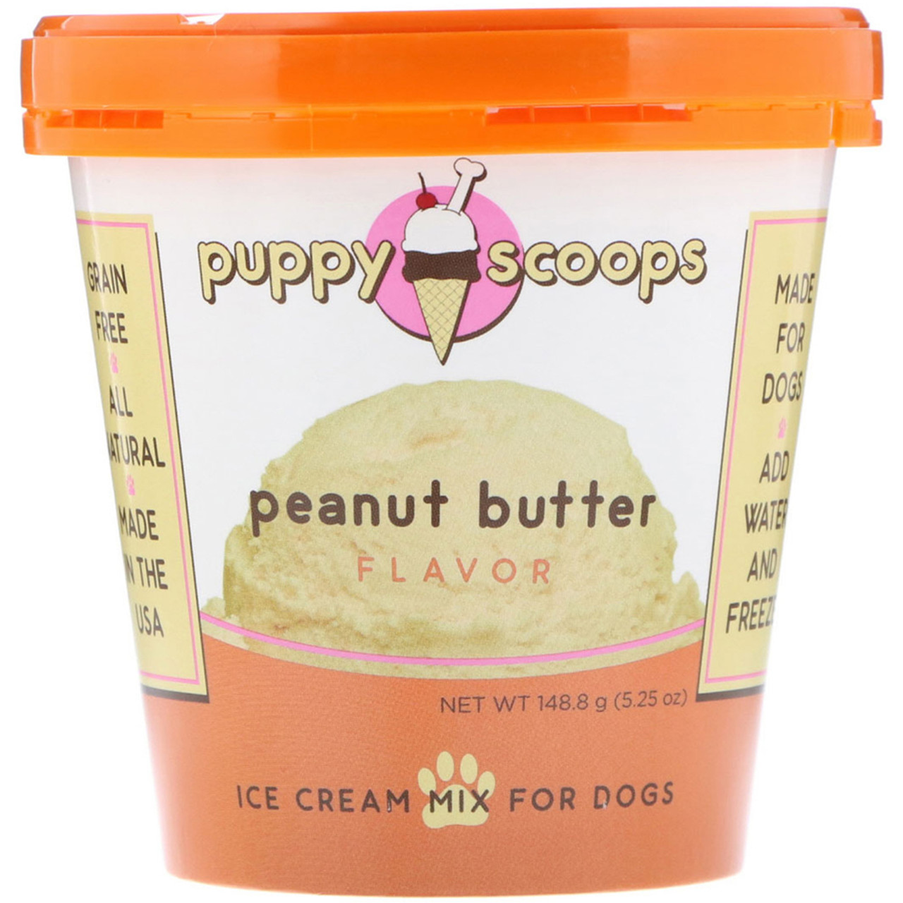 Puppy Scoops Ice Cream Mix- Carob