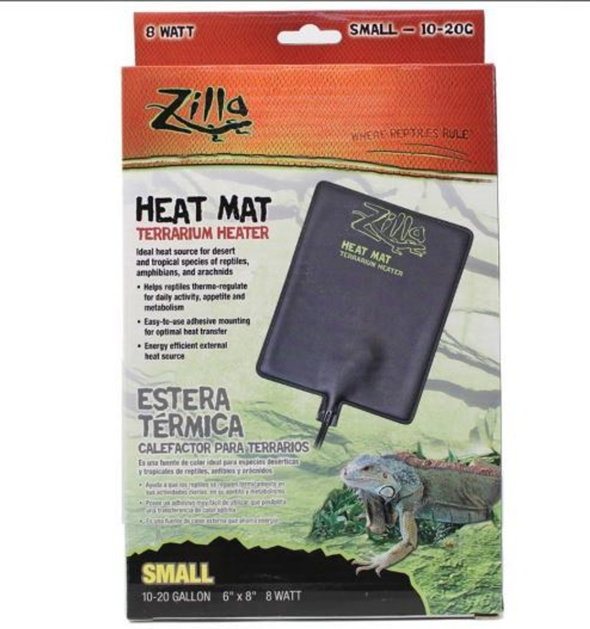 Zilla heat shop pad