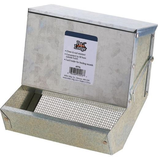 Miller Mfg 7 Inch Galvanized Feeder Sifter Bottom With Lid