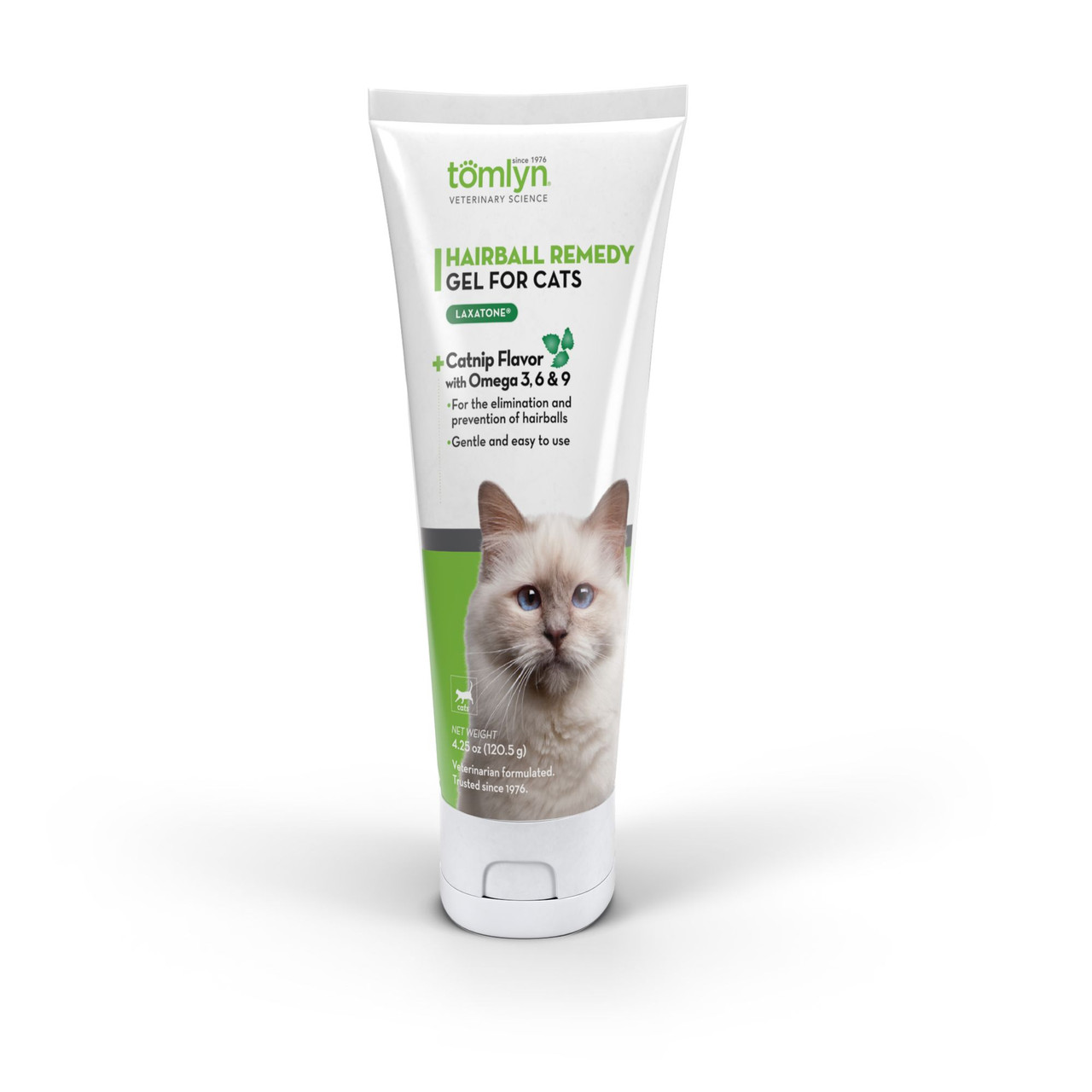 Tomlyn Laxatone Hariball Remedy Catnip Flavor Gel Cat Supplement