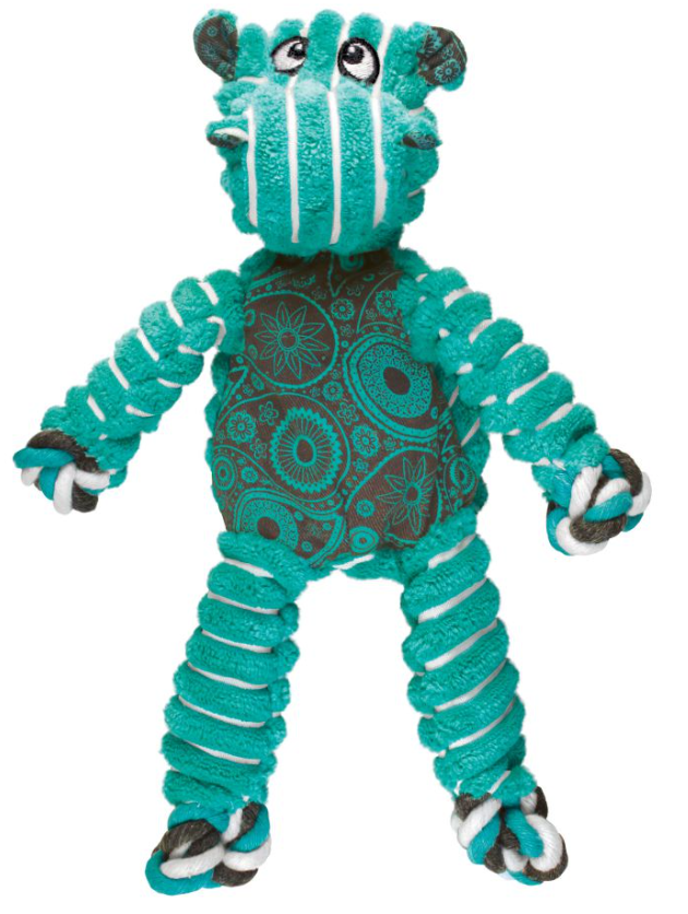 Kong Floppy Knots Hippo Dog Toy CountryMax