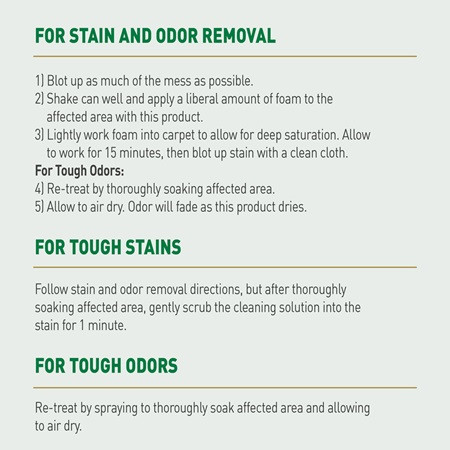 Nature's Miracle Cat Urine Destroyer Foam, 17.5 oz. Aerosol Can CountryMax