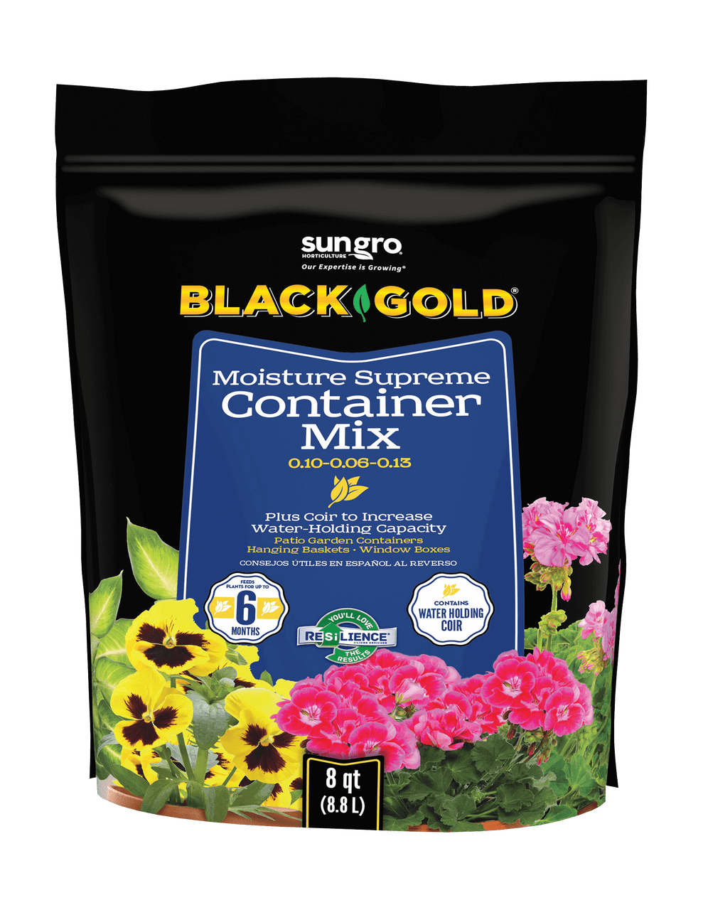 Sun Gro Black Gold Moisture Supreme Container Mix - Thumbnail 2