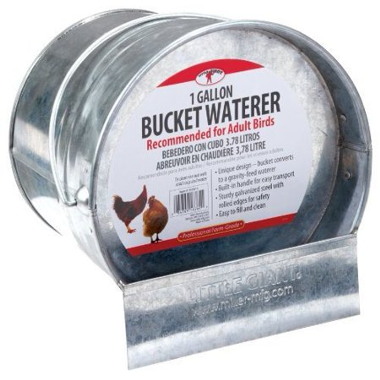 Twine Country Home Galvanized Ice Bucket