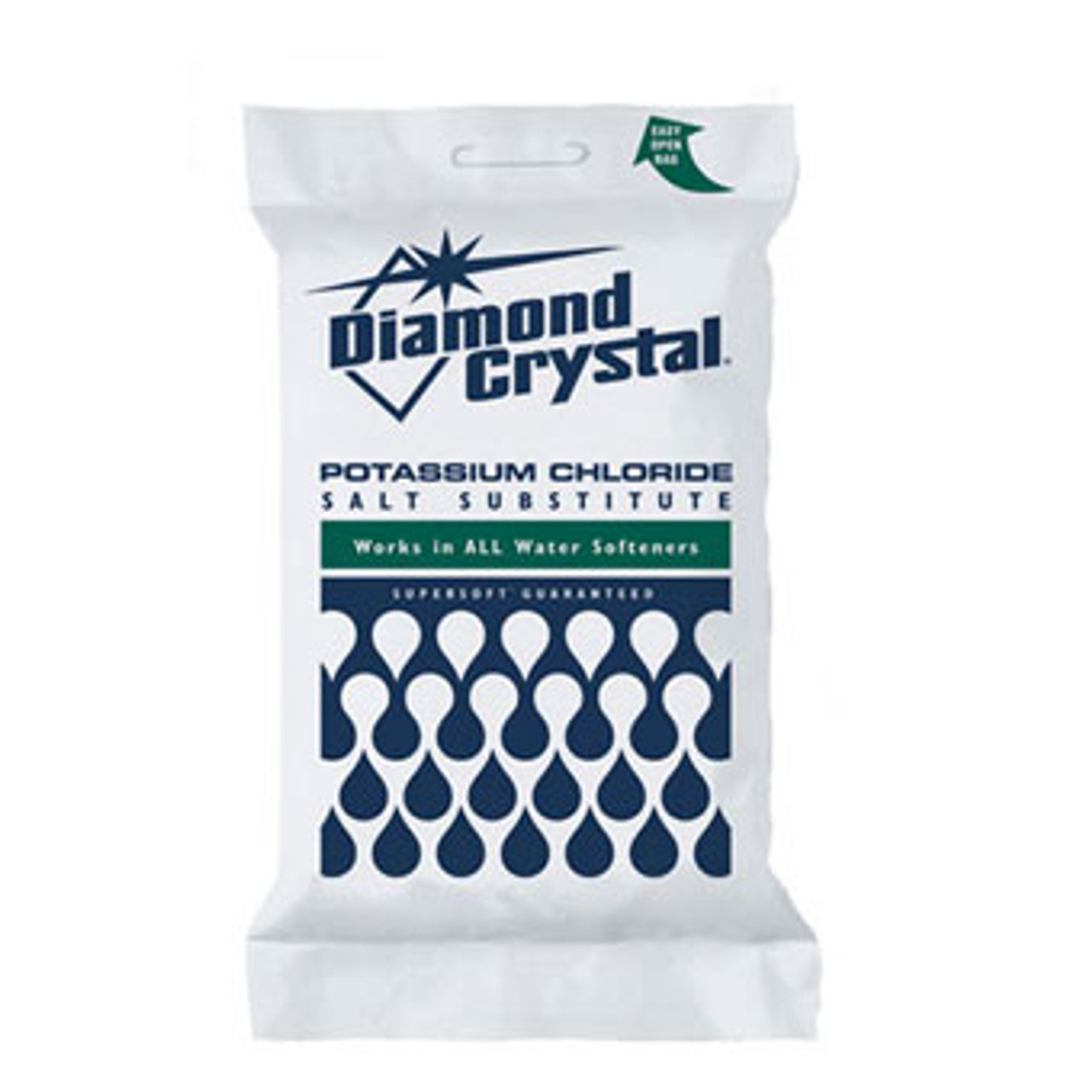 Diamond Crystal Water Softener Salt Pellets, White - 40 lb bag