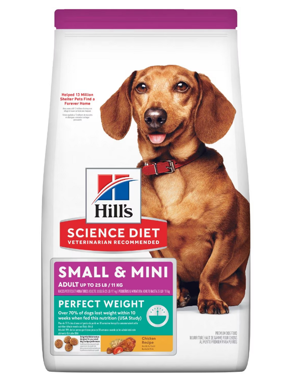 Hill's Science Diet Perfect Weight Small & Toy Breed Dog Food - 4 lb bag