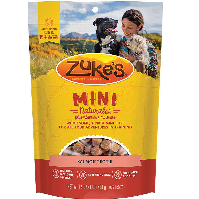Zuke's Mini Naturals Salmon Recipe Dog Treats, 16 Oz. - CountryMax