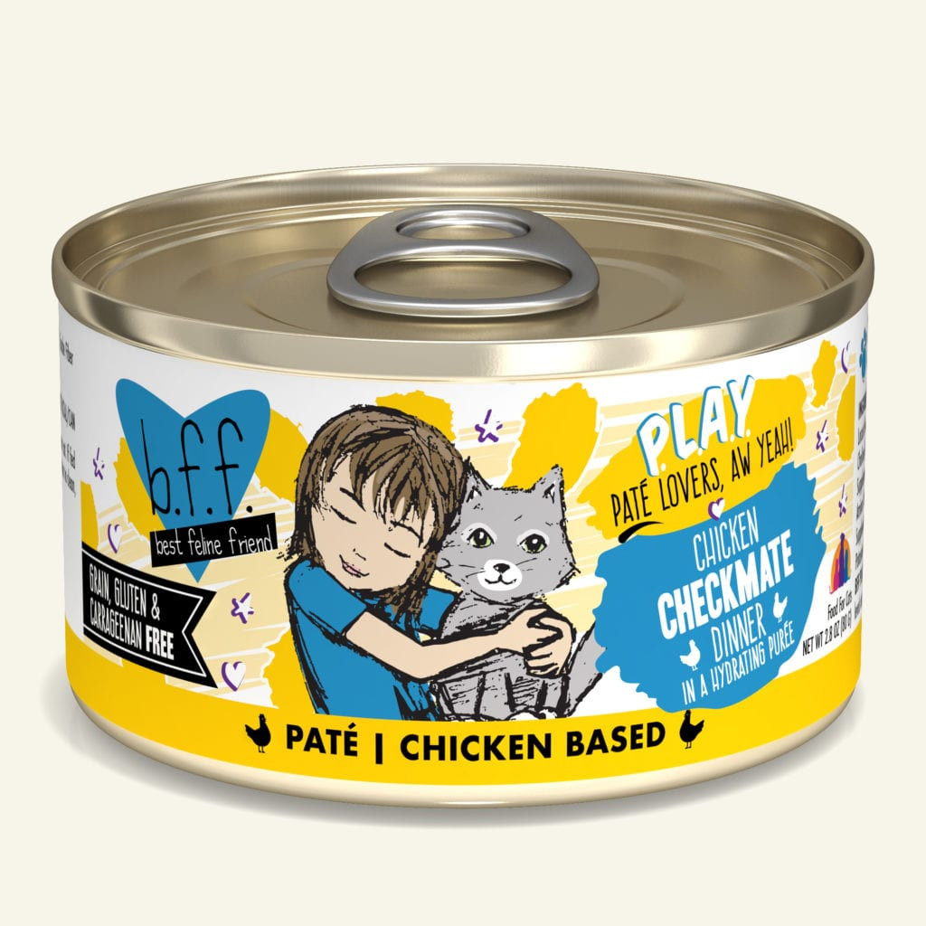 Weruva BFF Play Checkmate Chicken Canned Cat Food, Oz