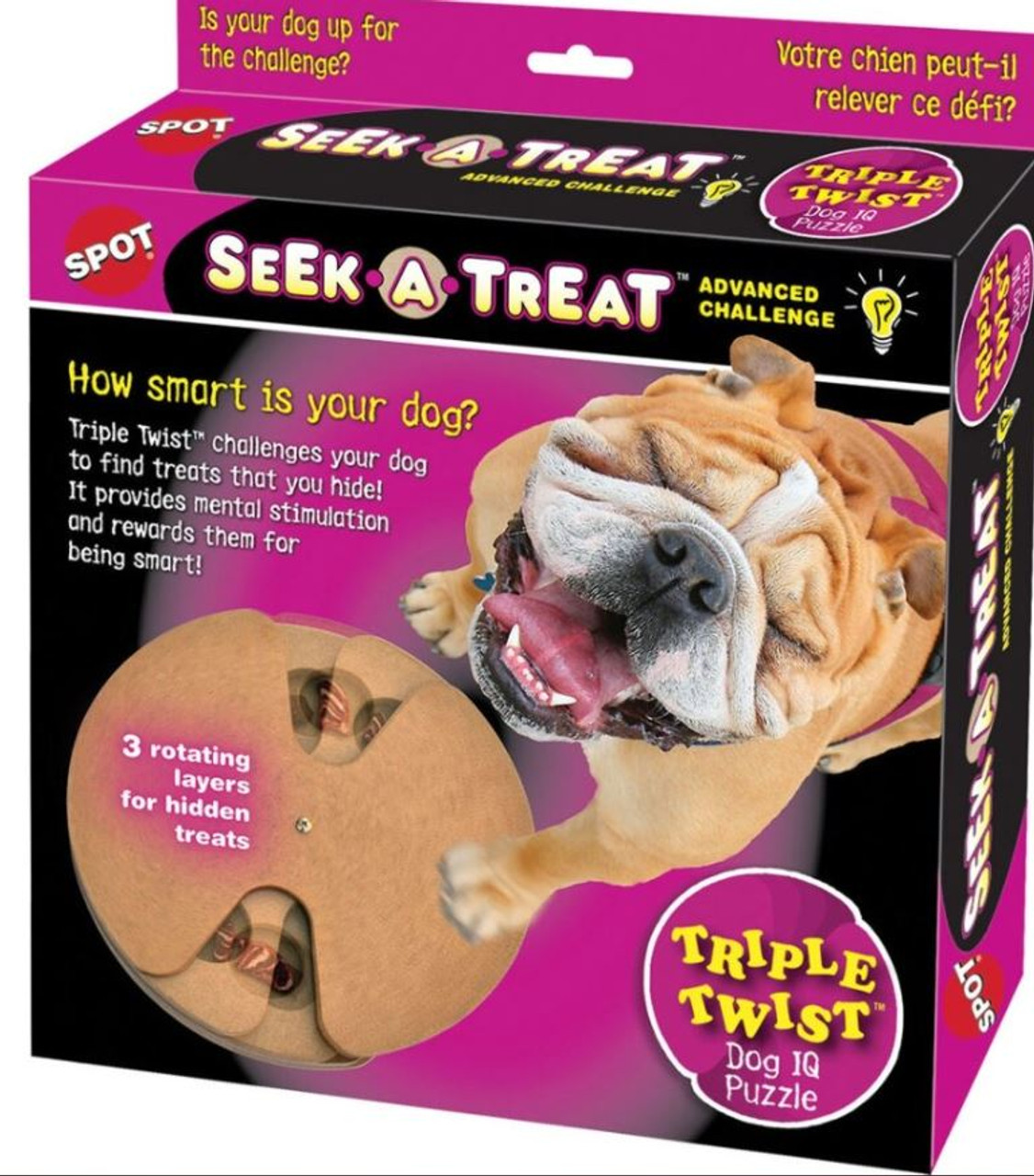 Spot Seek-A-Treat Discovery Wheel Dog Puzzle - Alsip Home & Nursery