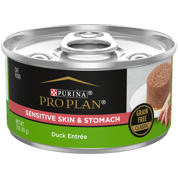 Purina Pro Plan Grain-Free Sensitive Skin Stomach Duck Entree