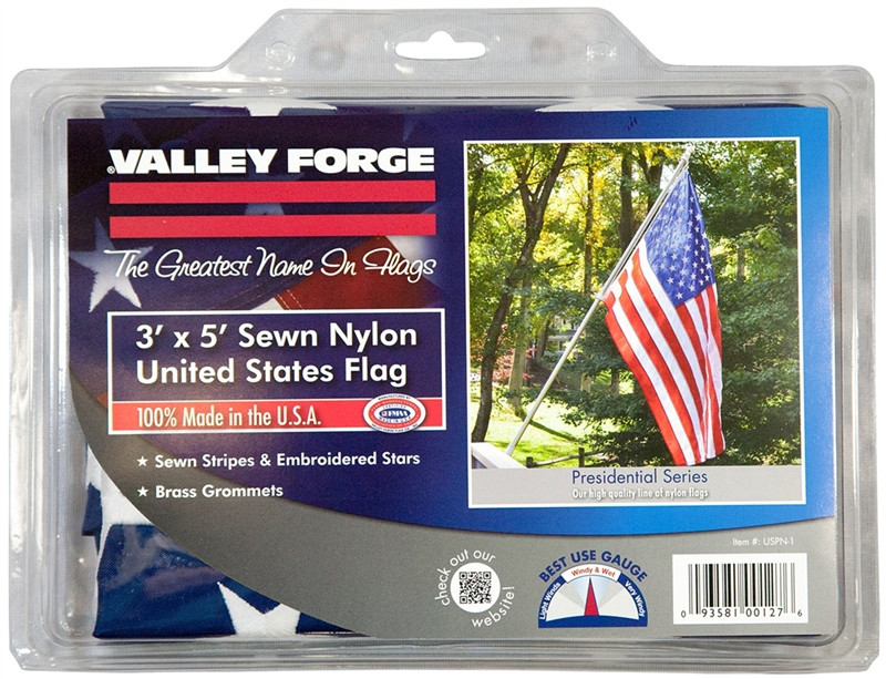 FlagSource Nylon USMC, Military Flag, Made in The USA, 2x3