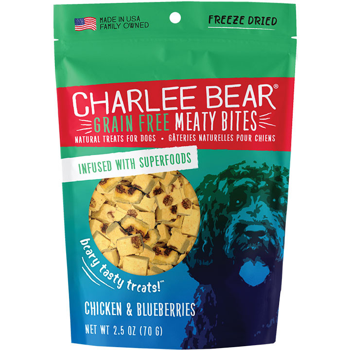 Freeze Dried Charlee Bear Dog Treats With Liver Charlee Bear