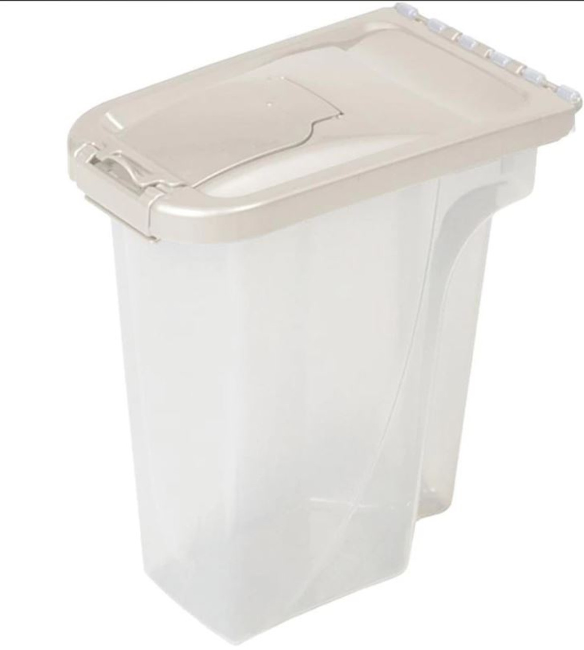 Van Ness Pet Food Dispenser W/Flip Open Lid