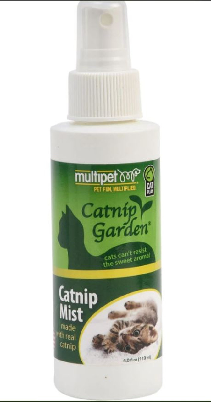 Multipet Catnip Garden Spray On Mist, 4 Oz.