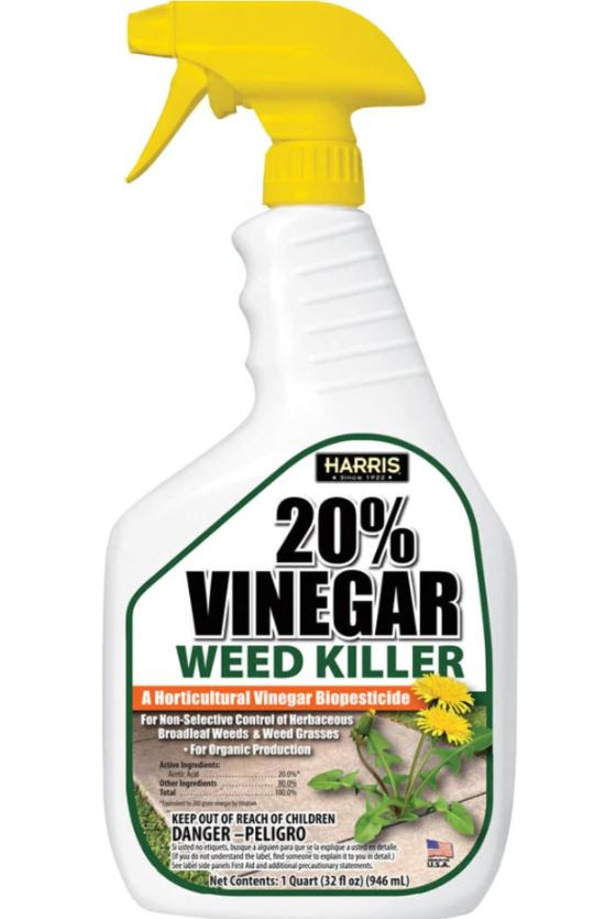 Harris Ready To Use 20 Vinegar Weed Killer, 32 Oz.