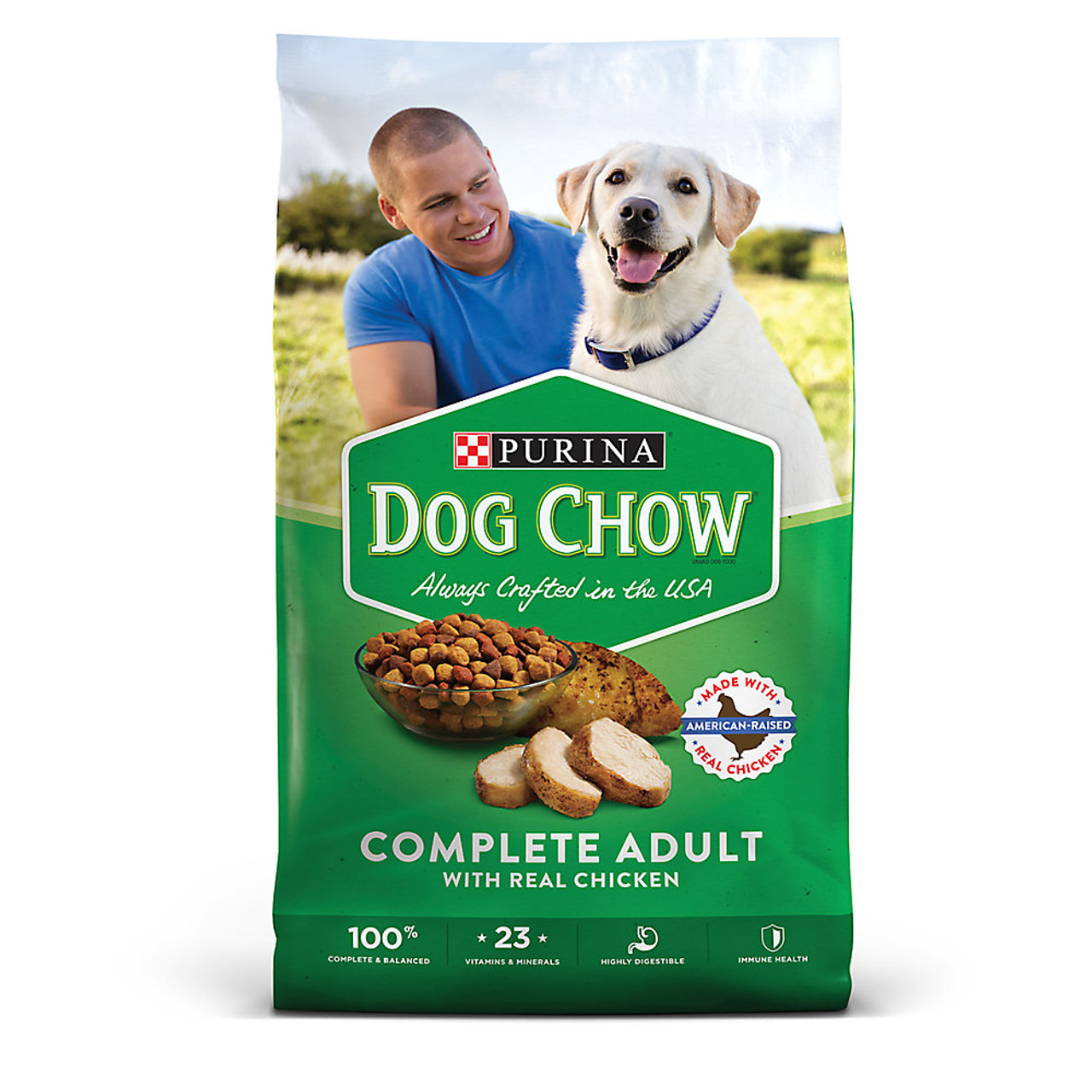 Purina puppy hot sale chow chicken