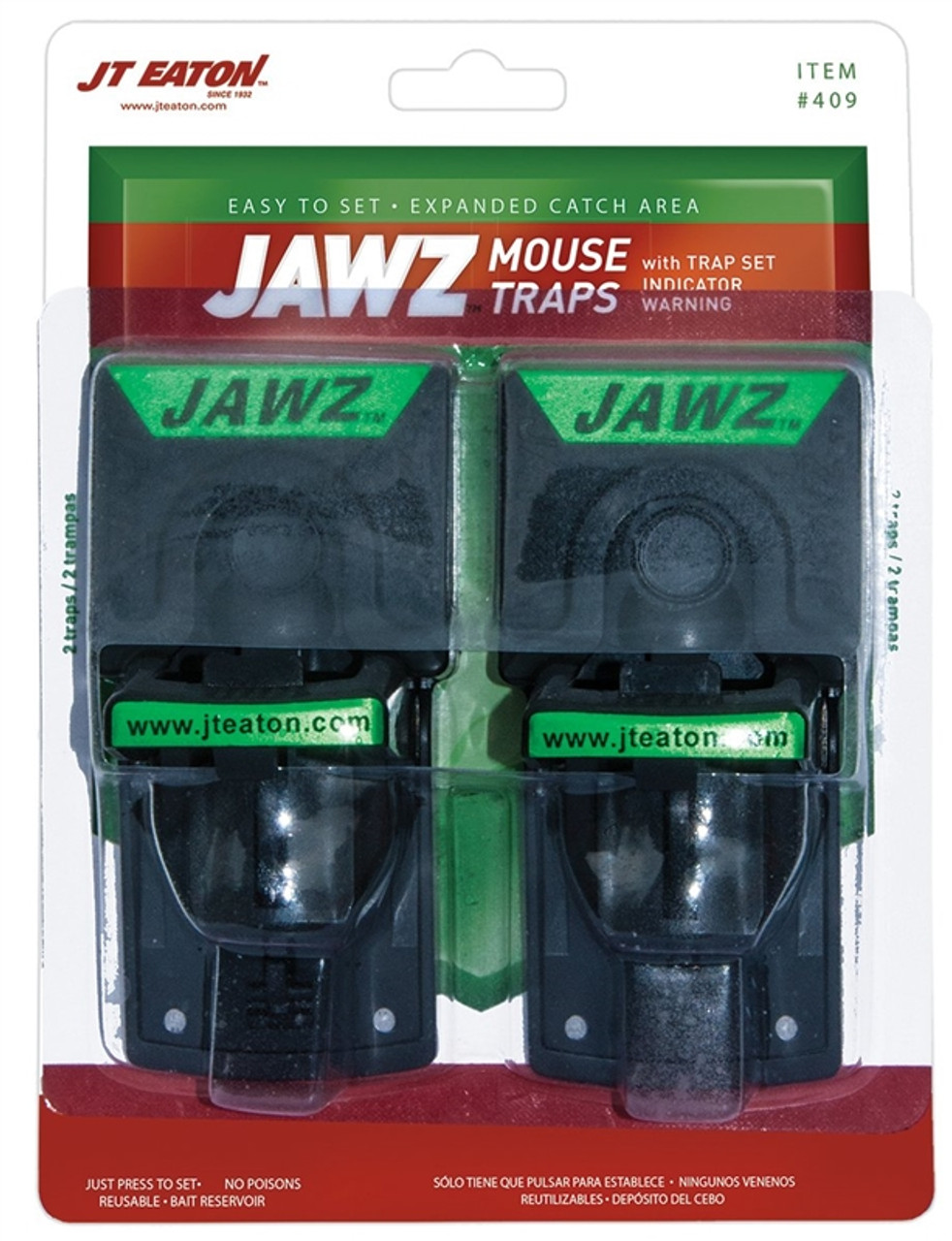 JT Eaton Repeater Multiple Catch Mouse Traps