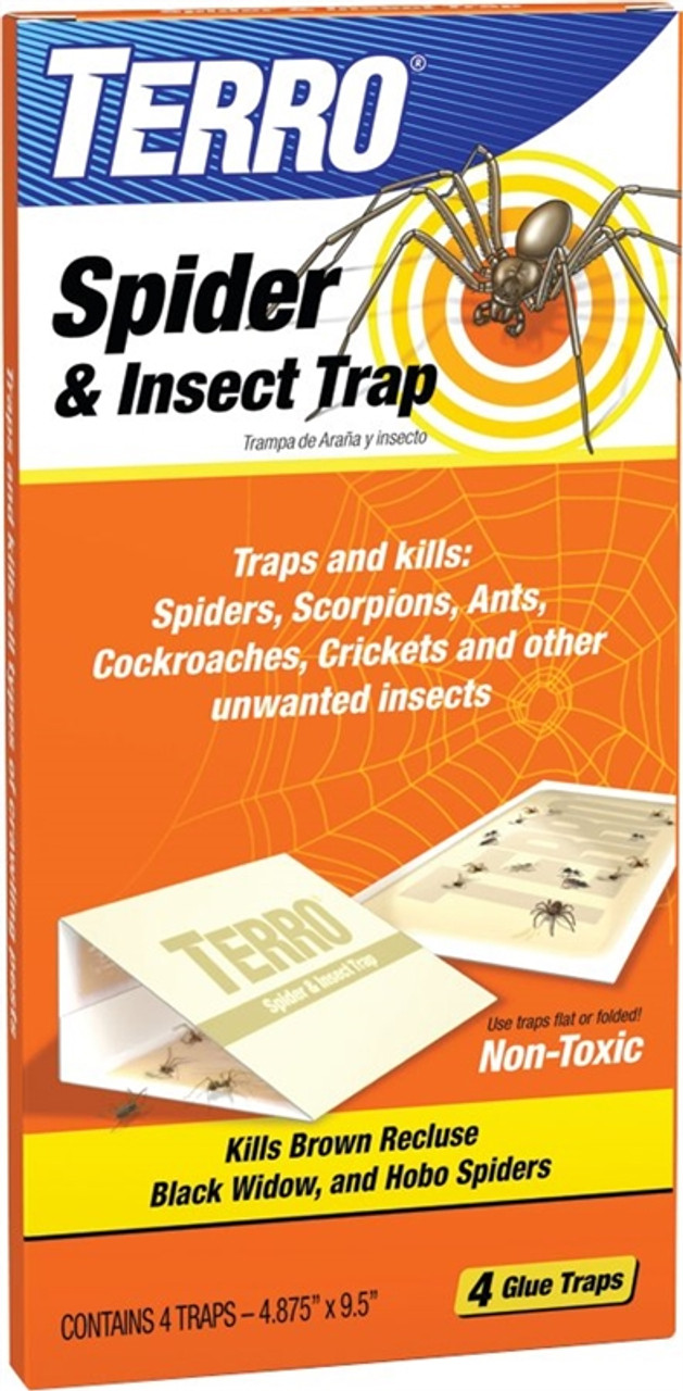 10 pk ALL INSECT STICKY TRAPS. Fly, Spider, Cricket, Roach Lady