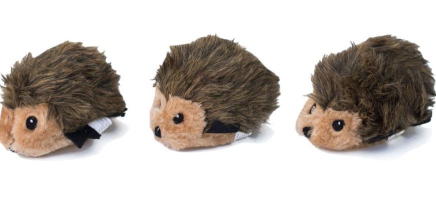 Zippy Paws Miniz Hedgehogs Plush Dog Toy, 3 Pack
