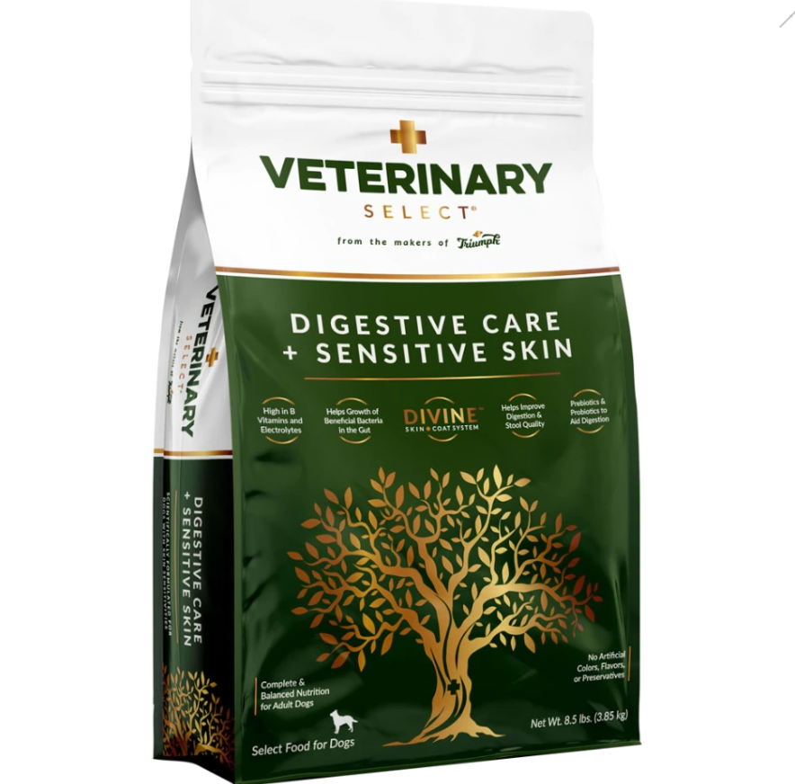 Veterinary Select Digest/Skin Dog Food, 8.5lb CountryMax