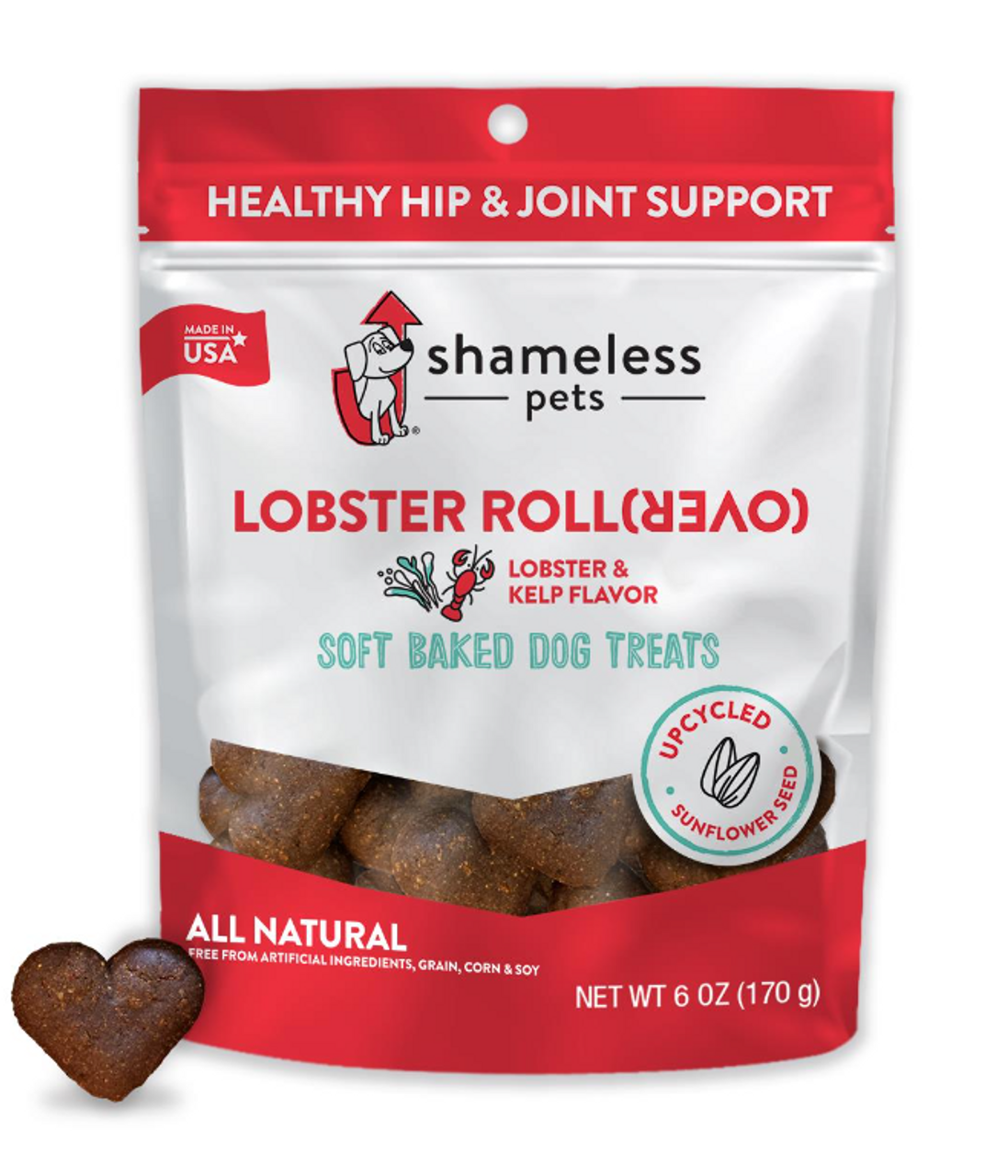 Shameless Pets Lobster Rollover Soft-Baked Dog Treats, 6oz. - CountryMax