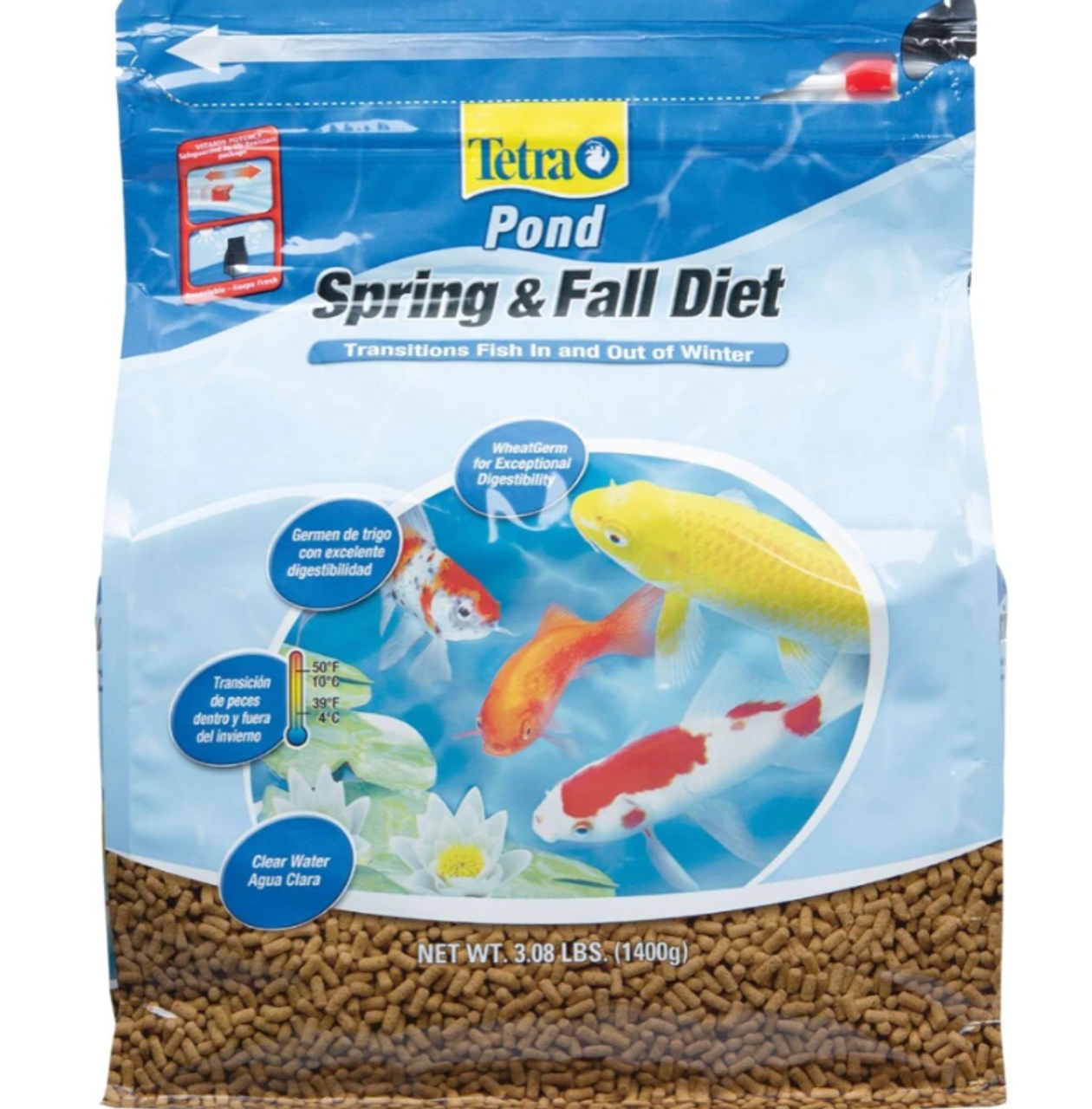 tetra pond spring and fall diet