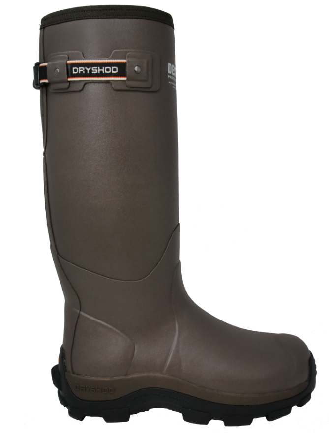 Dryshod Men's Destroyer Protective Brush Boot with Gusset Khaki