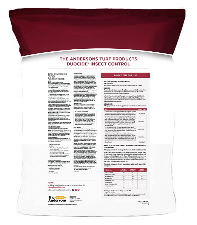 The Anderson's Duo-Cide Insect Control, 9,000 Square Feet