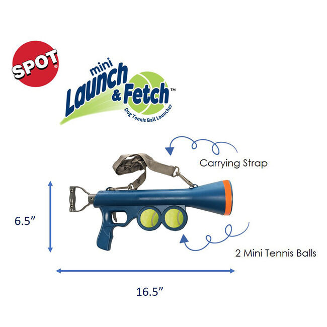 Spot Launch & Fetch Mini Tennis Ball Launcher
