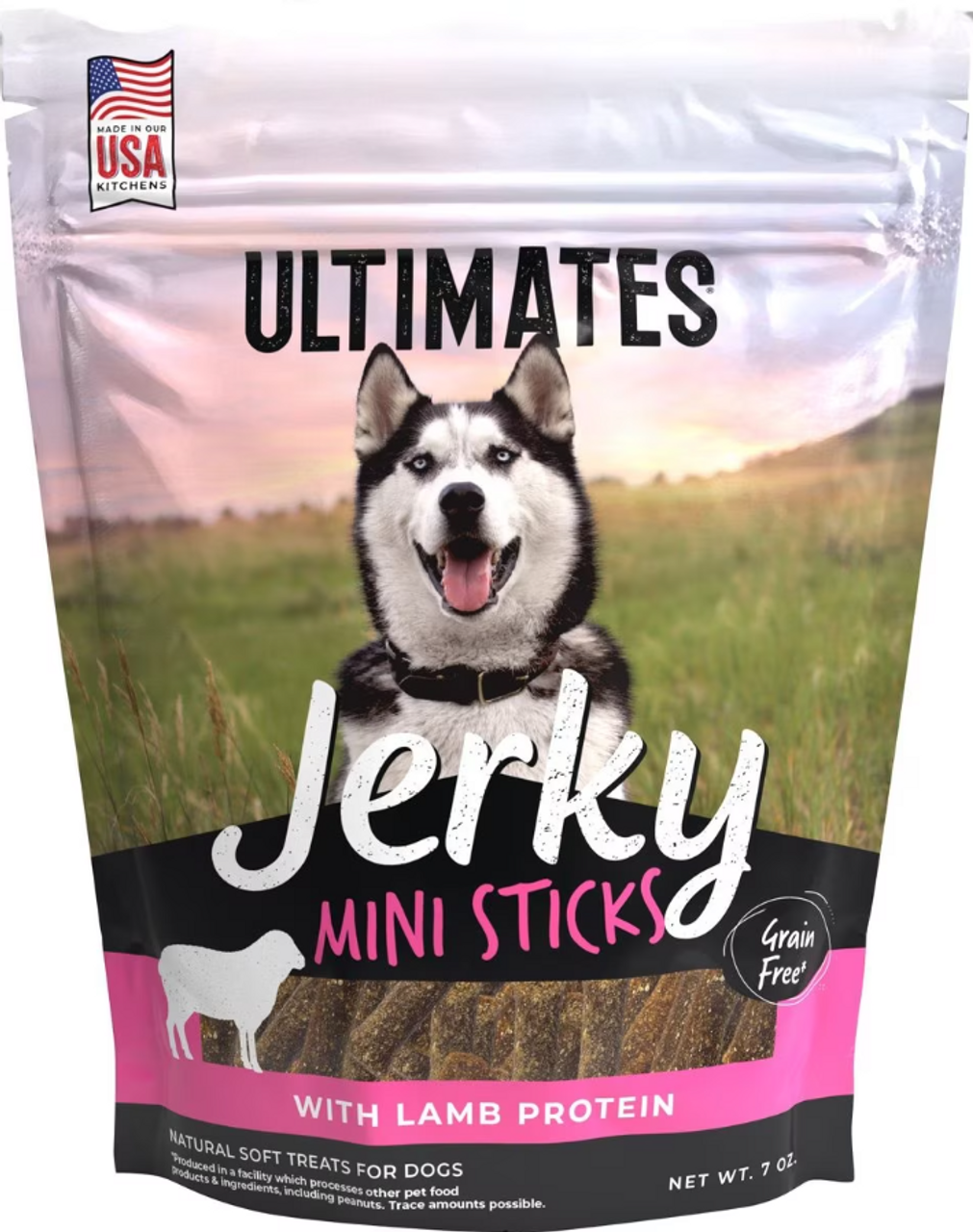 Dog Delights Chewy Lamb Sticks 35oz, 2-Pack