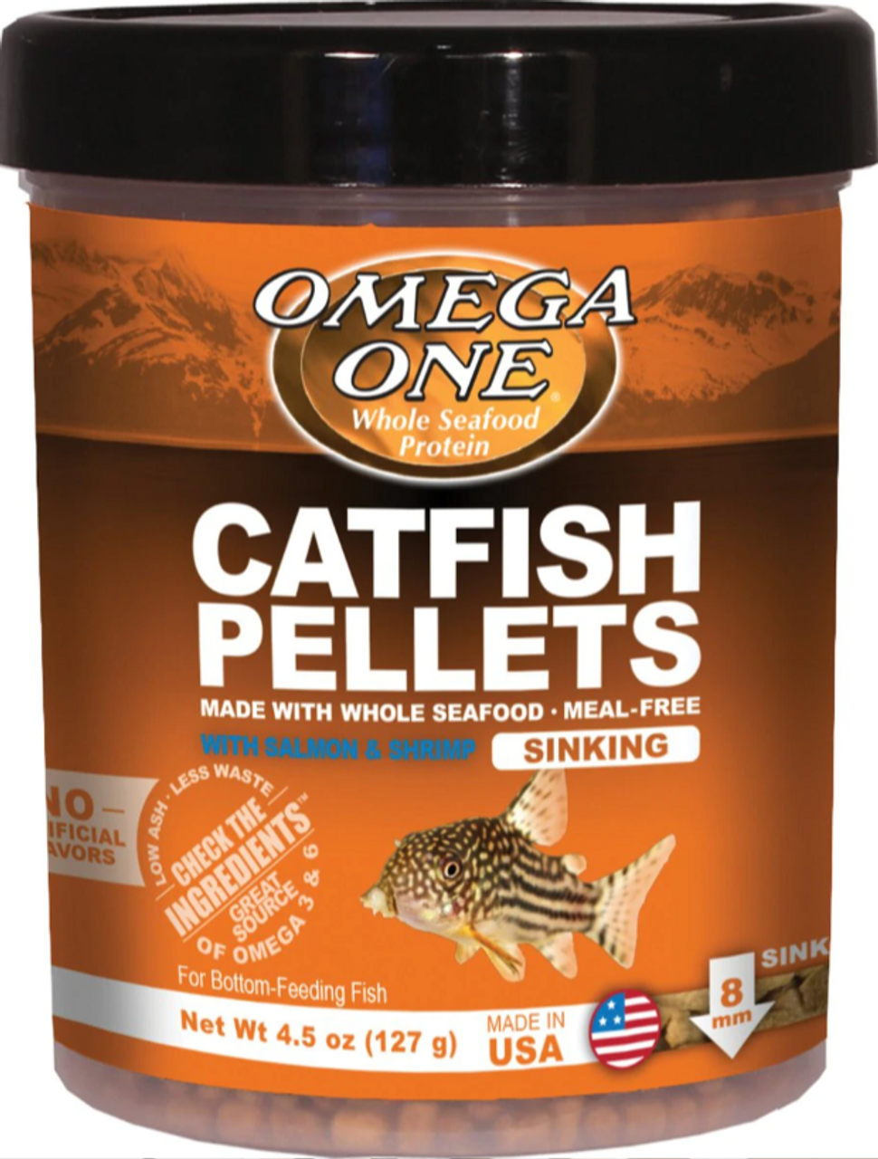 Omega One Shrimp Pellets - 4.5 oz