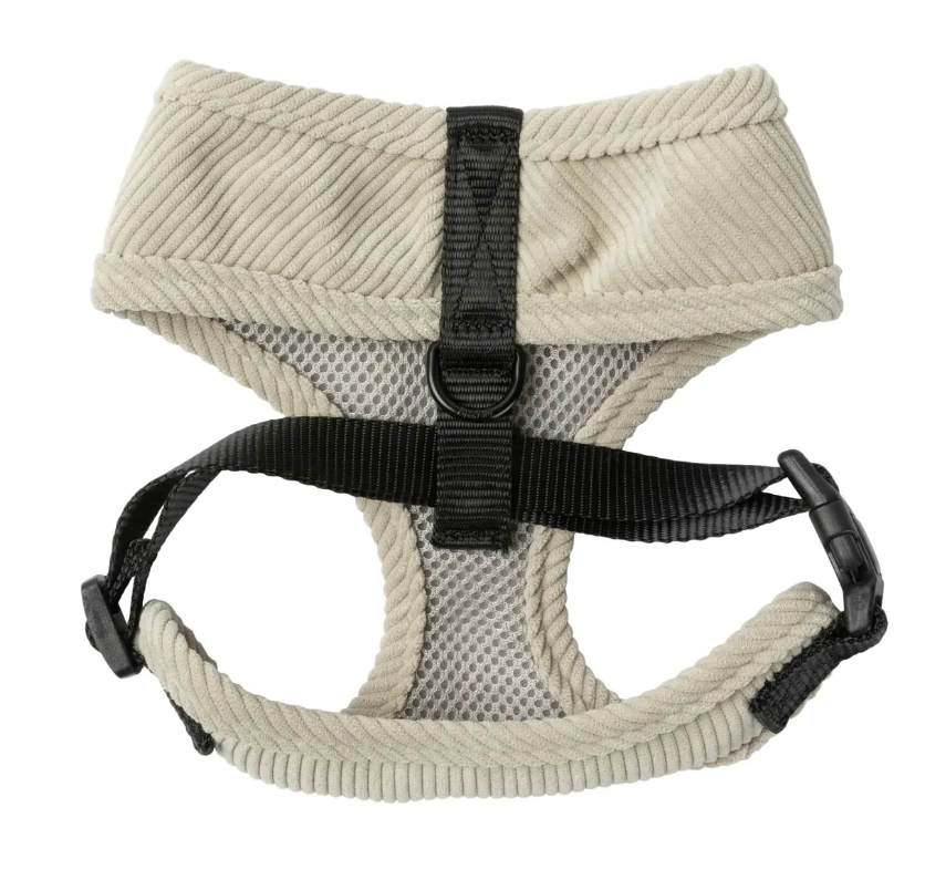 FuzzYard Life Hundegeschirr XL – Premium-Kordel-Design In Sandstein Für Tägliche Spaziergänge