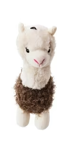 Stuffed Animal Dog Toy Llama GoDog® Llamas Plush Dog Toy Healthy