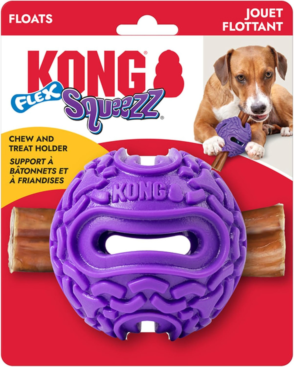KONG Squeezz Flex Ball