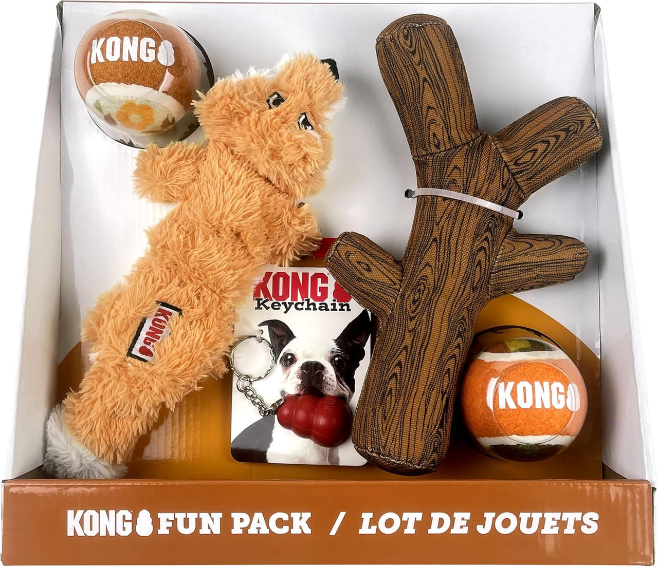 KONG Fun Pack – Fall Dog Toy Gift Set