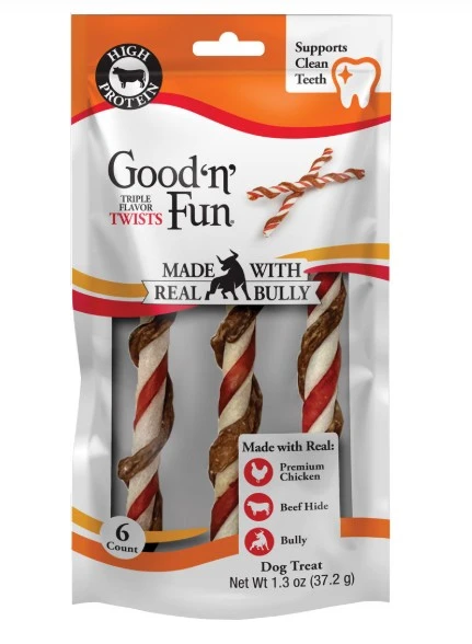 Good ‘n’ Fun Triple Flavor Rolls, 3 Pack