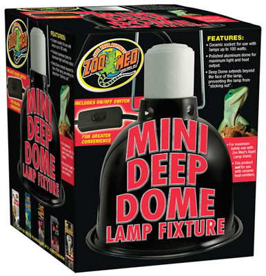 Zoo Med Mini Deep Dome Lamp - CountryMax