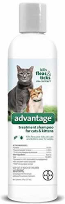 advantage flea and tick shampoo for cats