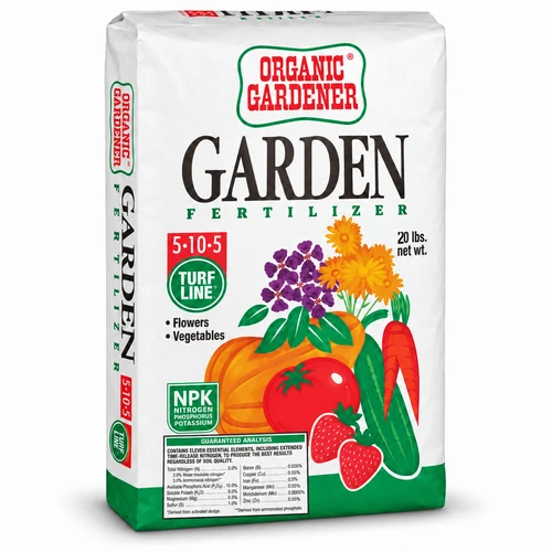 Turf Line Organic Garden Fertilizer 5-10-5 20 Pounds