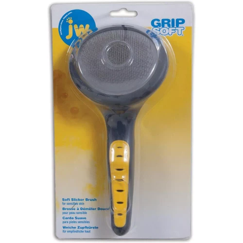 JW Pet Grip Soft Cat Slicker Brush
