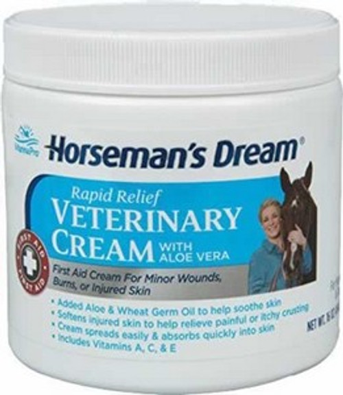 Horsemans Dream Vet Cream 16 Ounce Jar