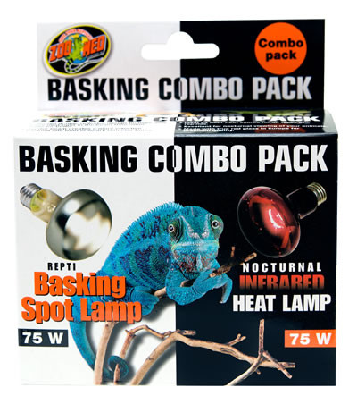 Zoo Med Heat & Basking Combo Pack, 75W