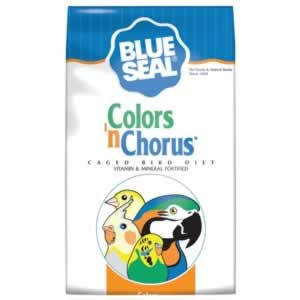 Blue Seal Colors n' Chorus Cockatiel Diet Bird Food, 50 Lbs